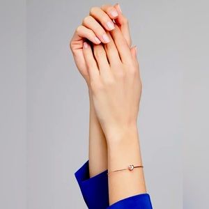 NWOT Hasina Crystal Heart Bangle by Ted Baker London